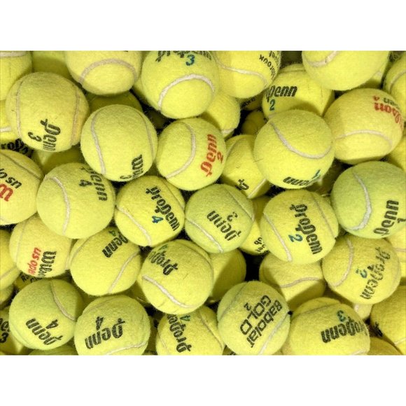 12 TENNIS BALLS INDOOR USED, EXCELLENT CLEAN ~ Great DOG Toys & Dogs Love Em! - Picture 3 of 4